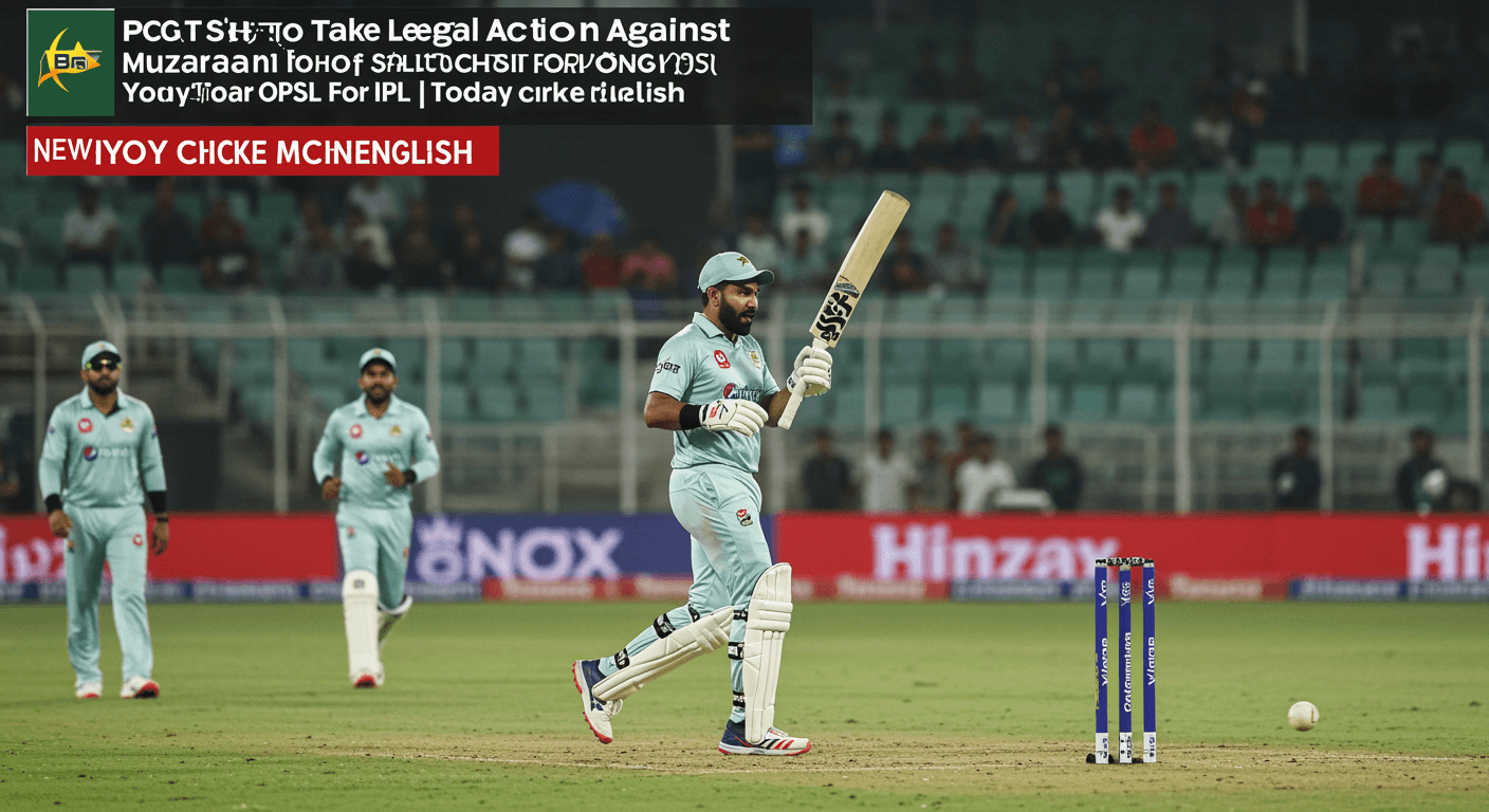 PCB تتوعد بملاحقة موزيراباني قانونياً لتفضيله IPL على PSL
