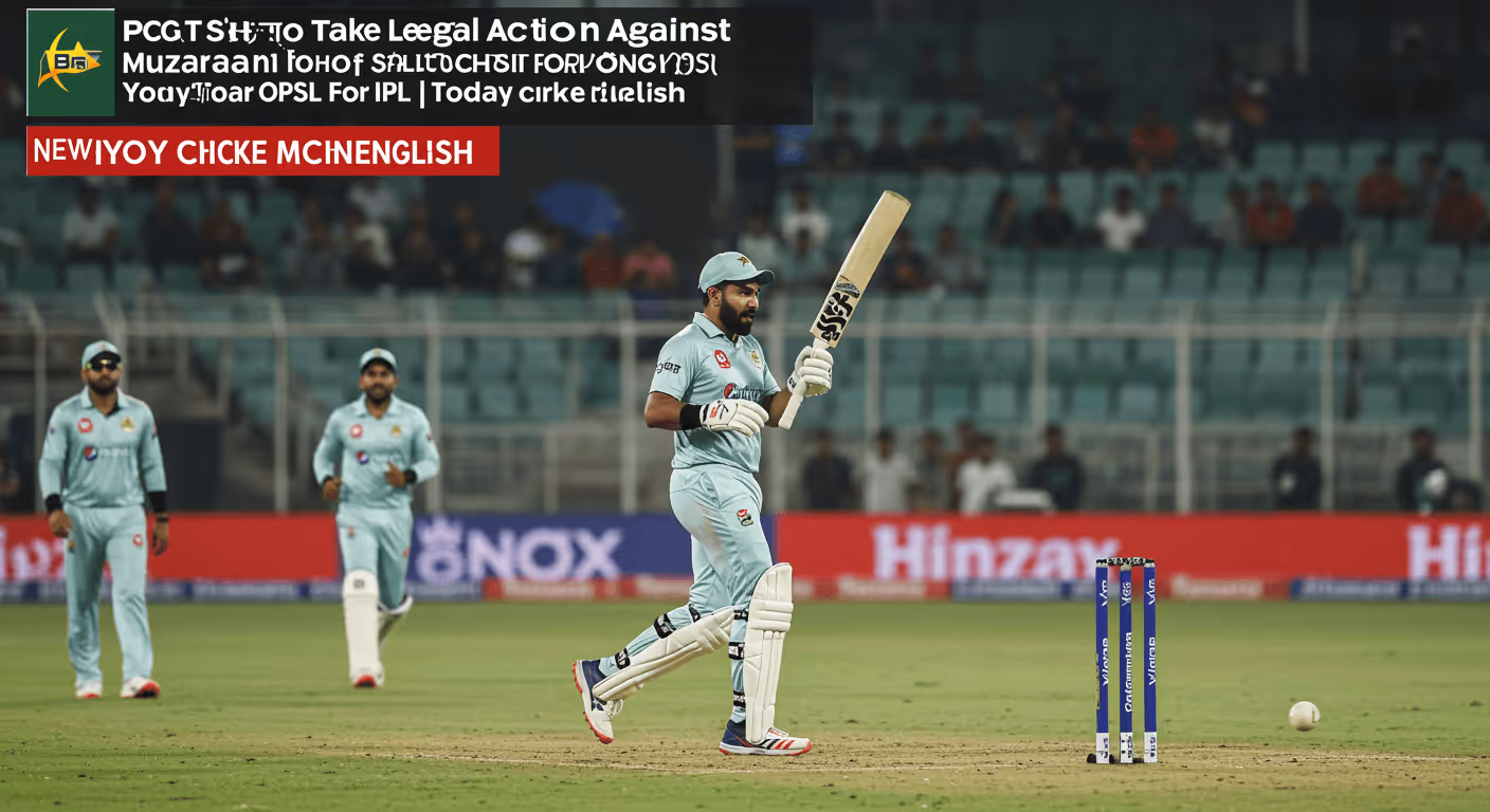 PCB تتوعد بملاحقة موزيراباني قانونياً لتفضيله IPL على PSL