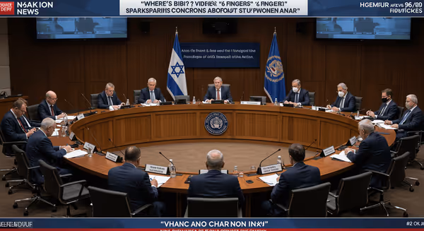 فيديو 'الأصابع الستة' يثير تساؤلات حول غياب نتنياهو