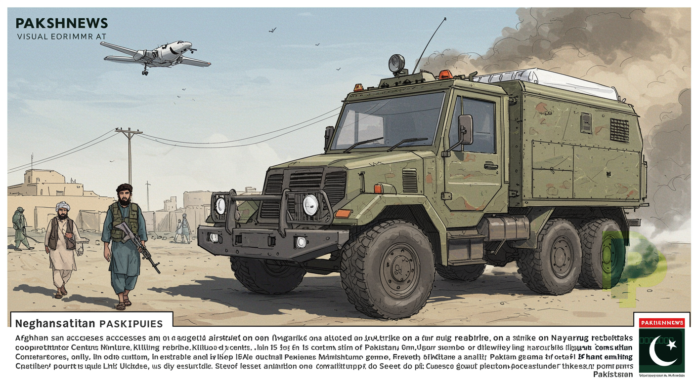 Afghanistan Accuses Pakistan of Airstrike on Drug Rehab Centre, Escalating Tensions