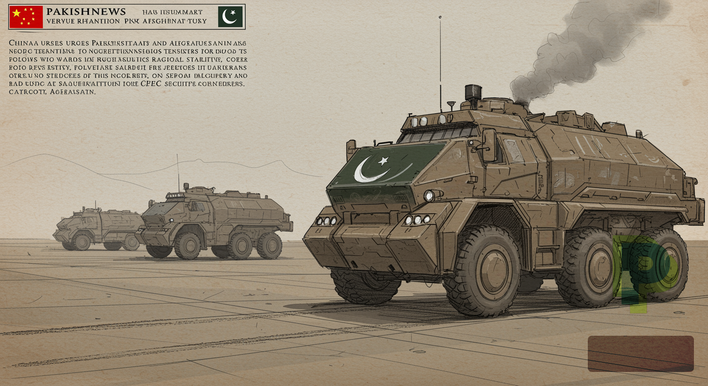 China Calls for Pakistan-Afghanistan Negotiation Amid Border Tensions