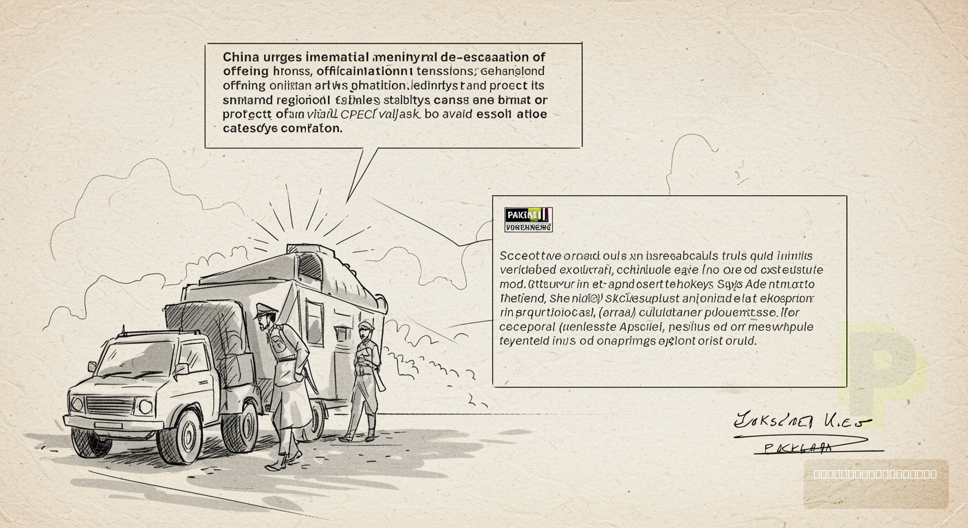 China Urges De-escalation in Pak-Afghan Tensions, Citing Urgent Need