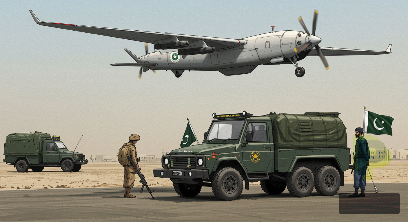 Drone Intercepted Near PAF Base Rawalpindi Amid Tensions