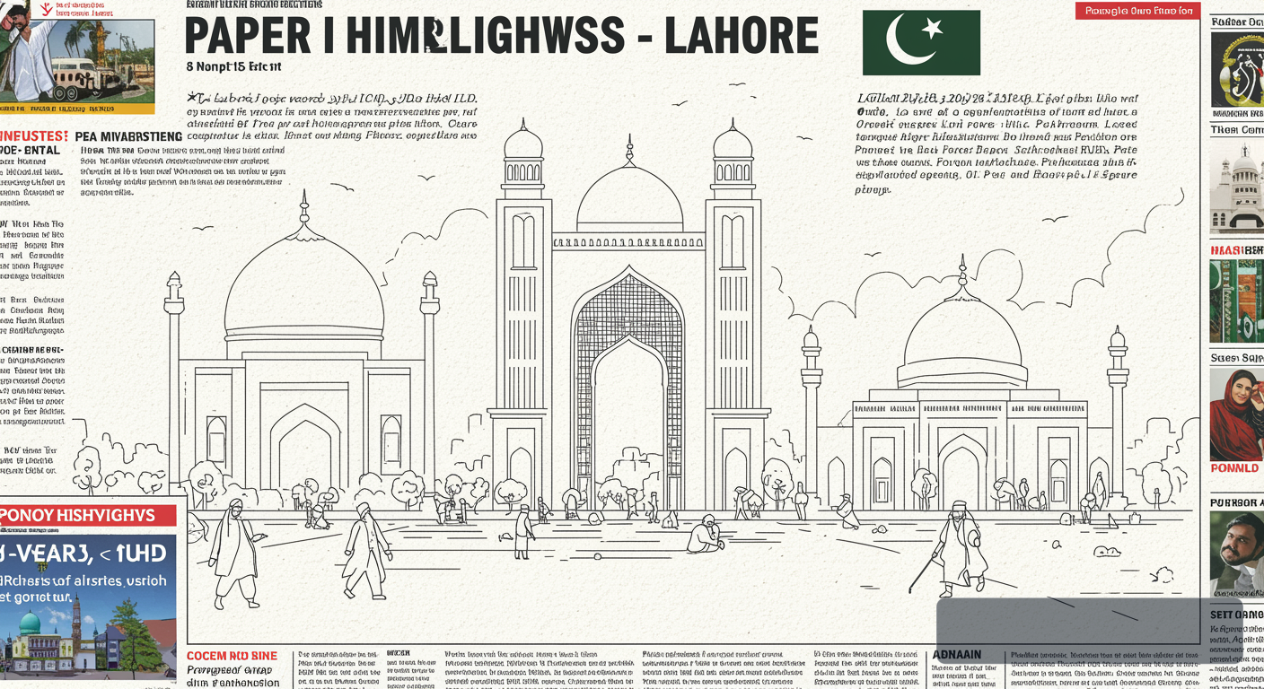 Lahore News Highlights: March 15, 2026 – Economic Shifts, Urban Challenges