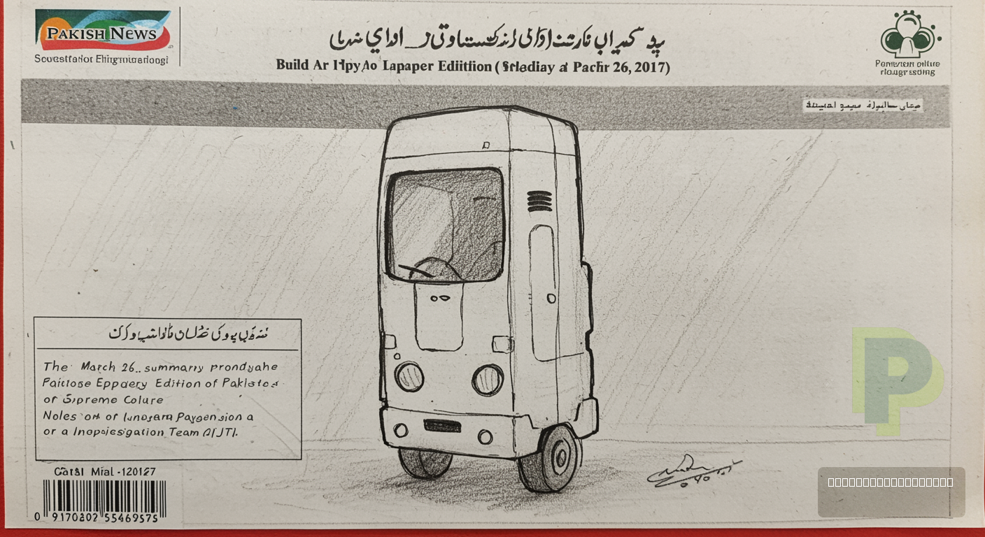 Panama JIT Dominates Lahore Epaper Edition, March 26, 2017