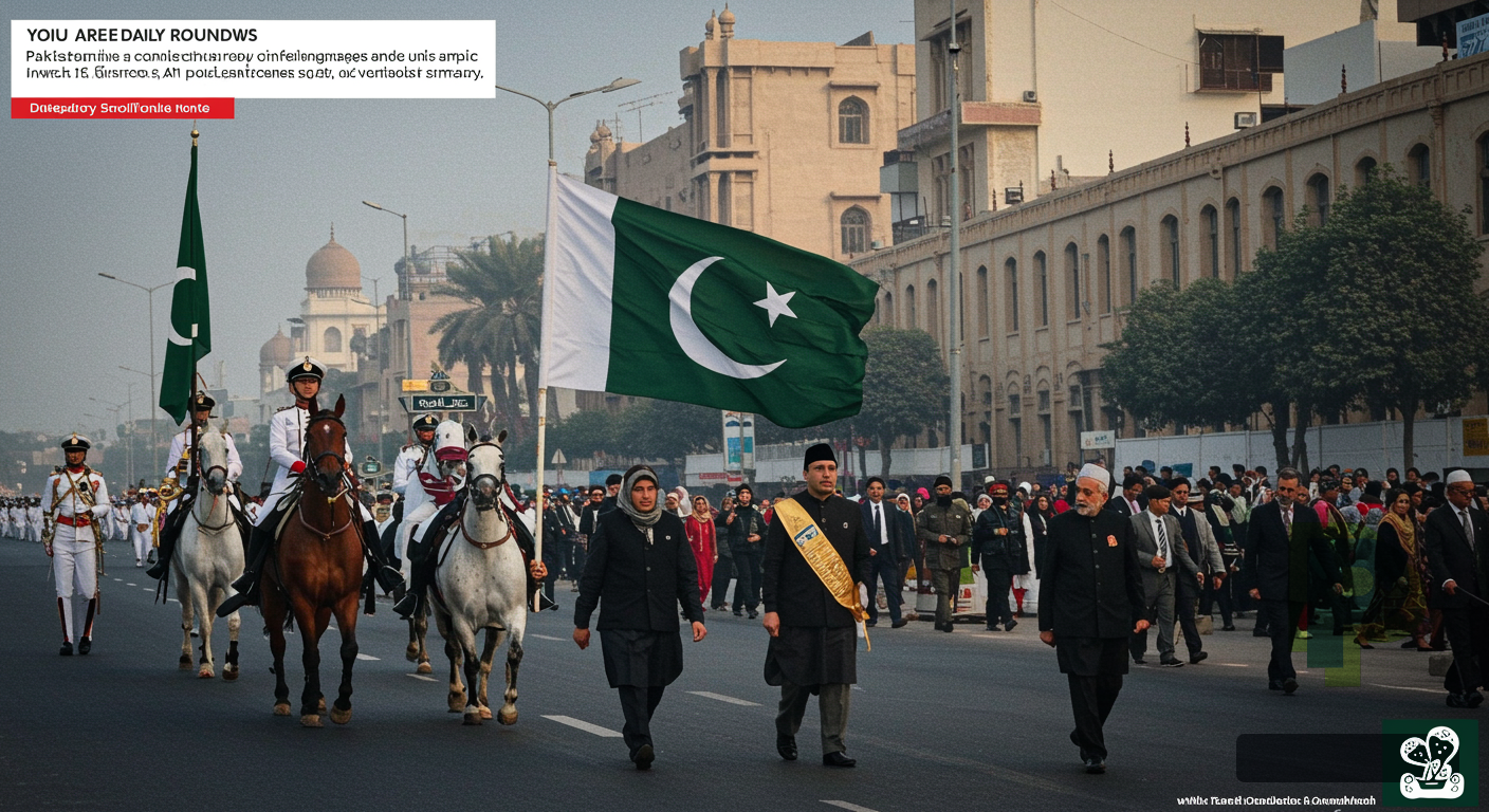 Pakistan's Daily Roundup: Republic Day Scaled Back Amid Oil Crisis, But What Do Regional Eid Preparations and Karachi's Weather Woes Signal for Economic Stability?