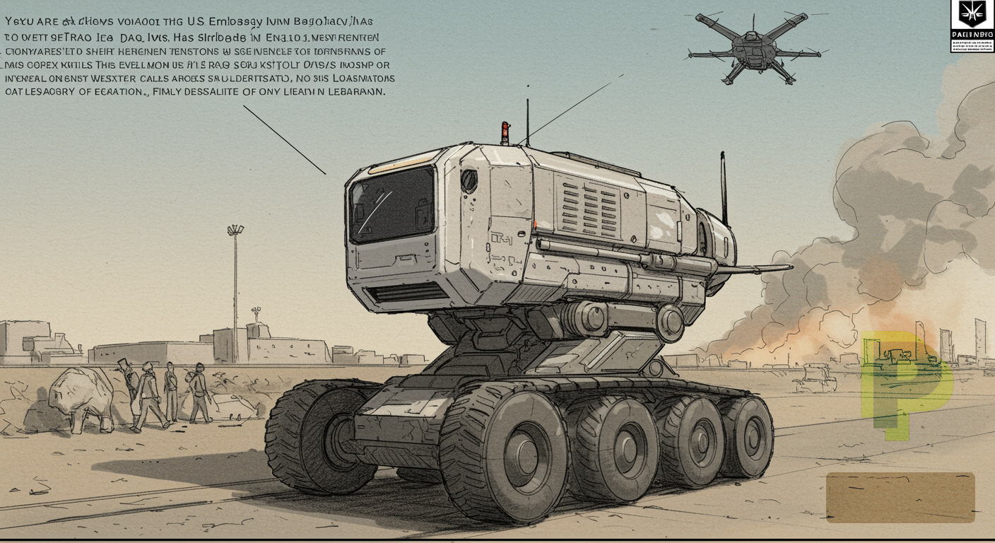 US Embassy Iraq Drone Strike Escalates Regional Tensions Amid Lebanon De-escalation Calls