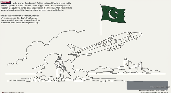 Pakistan's Air Strikes Afghanistan: India Condemns 'Act of Aggression'