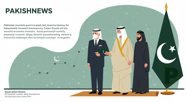 Pakistan Secures Key Investment Pledges at Riyadh Summit, but How Will Karachi's Economy Benefit?