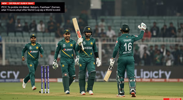 PCB to Probe Babar, Fakhar After T20 World Cup Exit