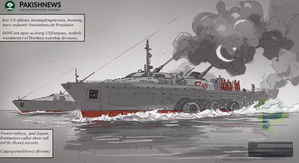 Trump's Hormuz Call: Key Allies Rebuff Warship Escort Plea