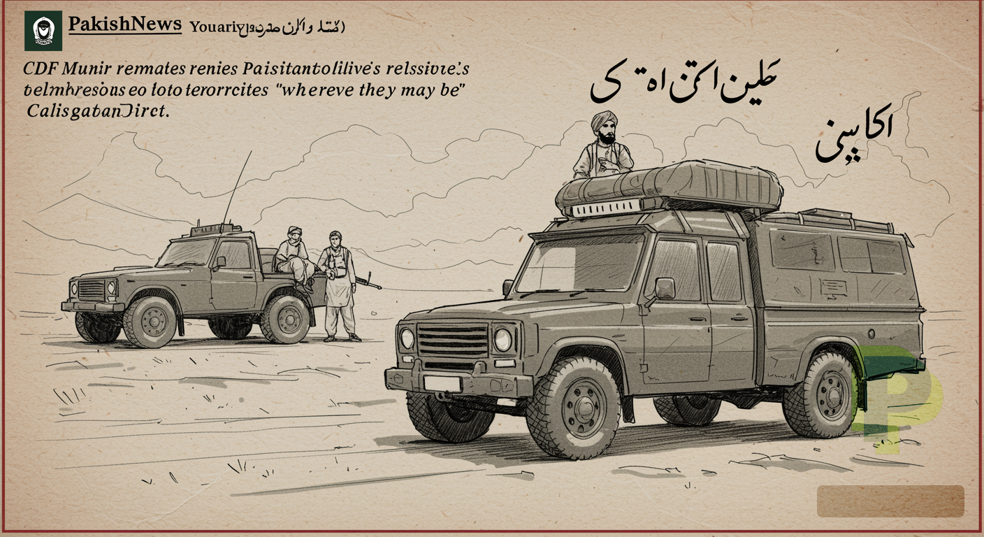 سی ڈی ایف منیر کا دہشت گردی کے خاتمے کا عزم: پاکستان کی سرحد پار کارروائیوں کی حکمت عملی میں کیا تبدیلی متوقع ہے؟