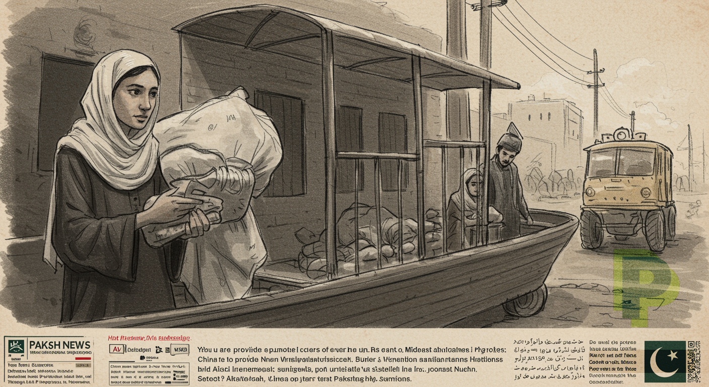 چین کی جانب سے ایران اور مشرق وسطیٰ کو انسانی امداد کا اعلان، مگر اس سے پاکستان اور خطے میں پائیدار امن کی امیدیں کیسے جڑیں گی؟