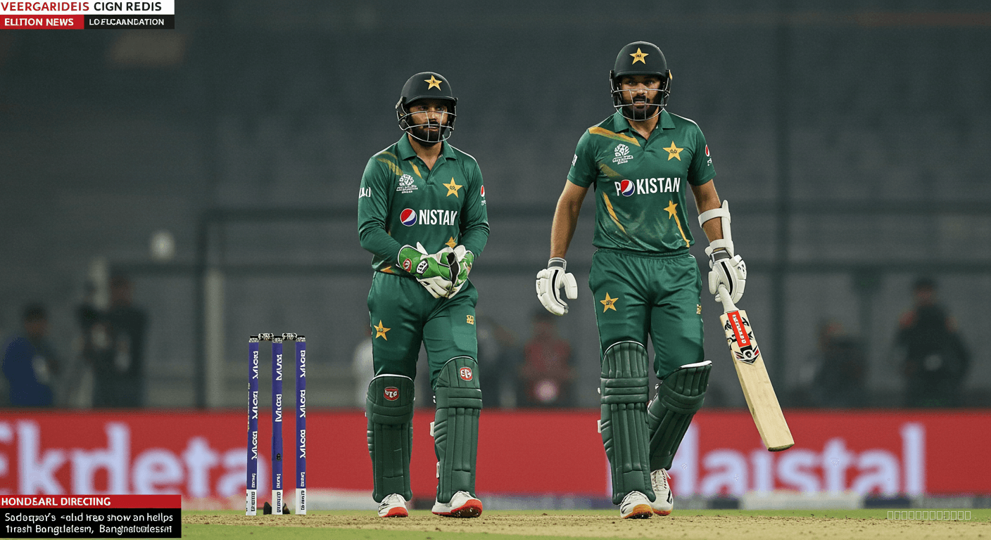 صداقت کی آل راؤنڈ کارکردگی: پاکستان نے بنگلہ دیش کو روند ڈالا، سیریز برابر