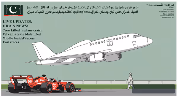 ایران جنگی خبریں، طیارہ حادثہ اور مشرق وسطیٰ سے فارمولا ون کی منسوخی: خطے پر گہرے اثرات