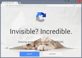 Google's new invisible captcha security system